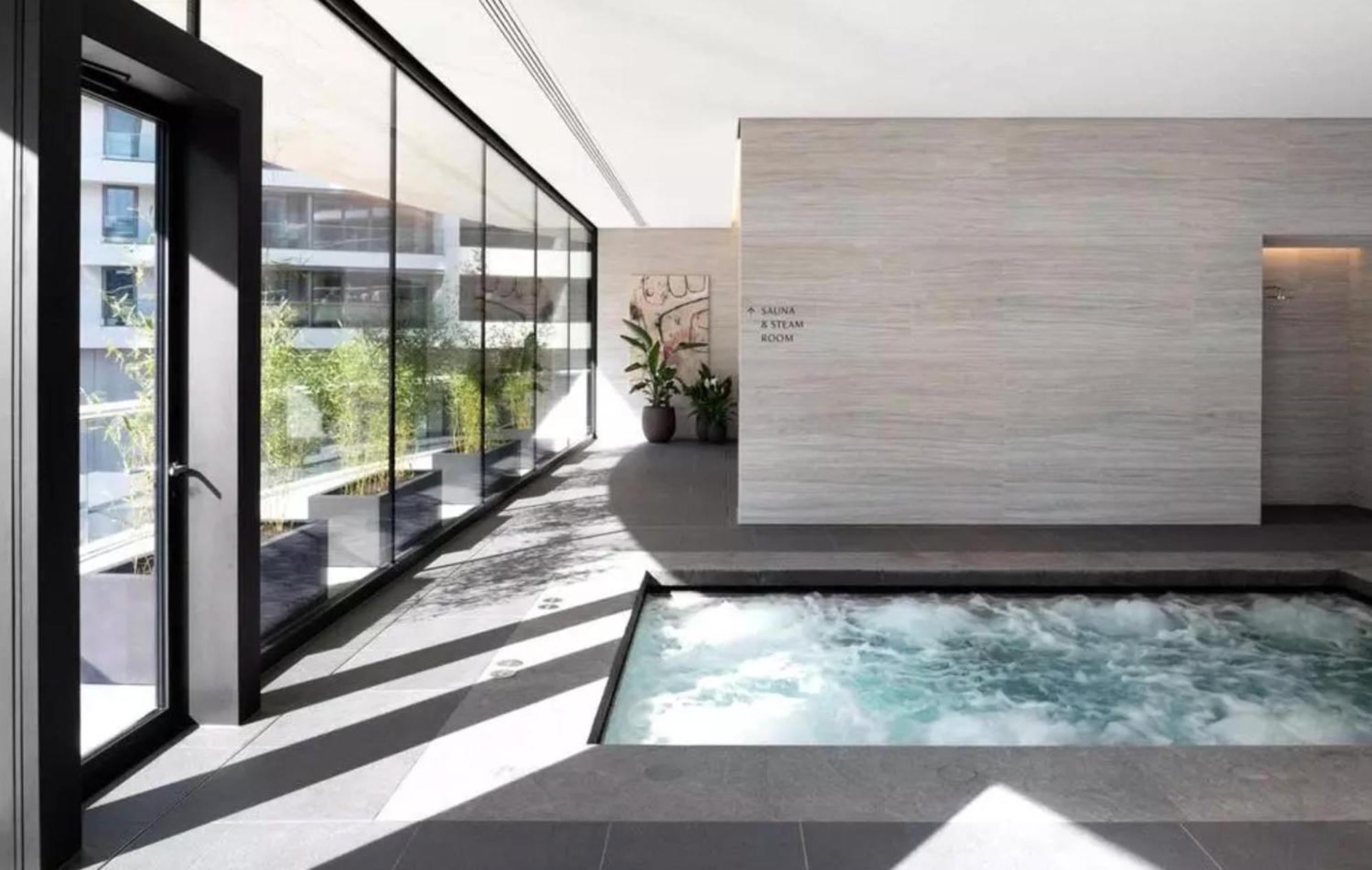 Two Bedrooms Penthouse One Park Drive, Canary Wharf London Exterior foto